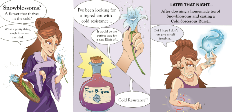 Snowflower comic